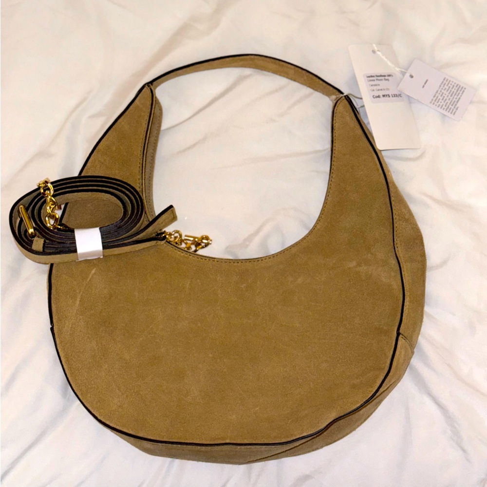 🔥AMERAI MADE ITALY SUED LEATHER BAG🔥